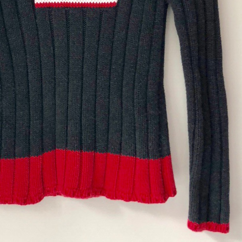 Ralph Lauren Gray Flag Sweater - Picture 7 of 7